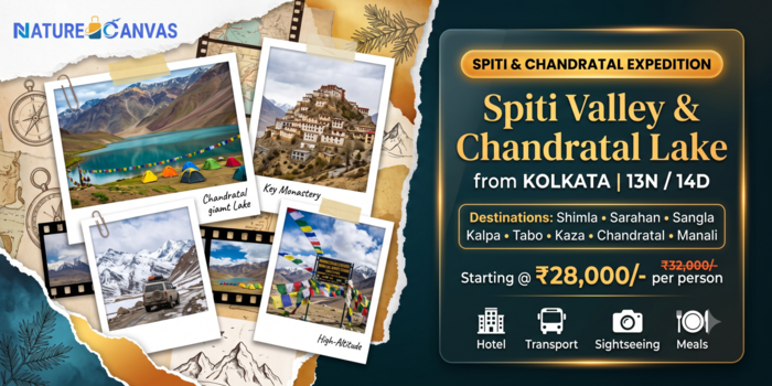Shimla to Manali via Spiti & Chandratal Lake